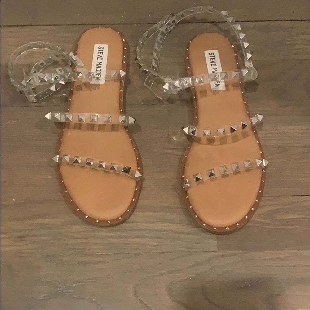 Steve Madden clear jelly Sandals
